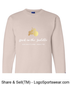 Champion Adult Powerblend Crewneck Sweatshirt Design Zoom
