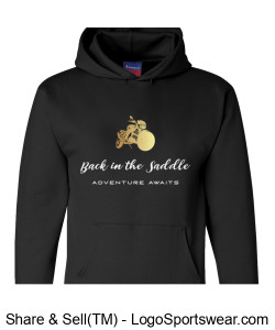 Champion Adult Powerblend Hooded Sweatshirt Design Zoom