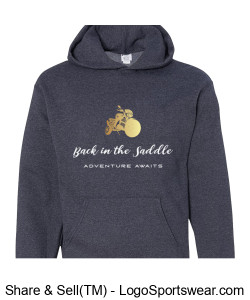 Champion Adult Powerblend Hooded Sweatshirt Design Zoom